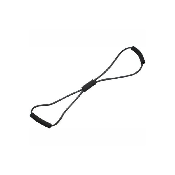 Fabrication Enterprises CanDo BowTie Tubing Exerciser, Black, 30" 1349846 - main